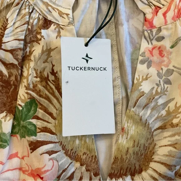 Tuckernuckβ Sun Faded Floral Crawford Dress XL NWT - Picture 7 of 11